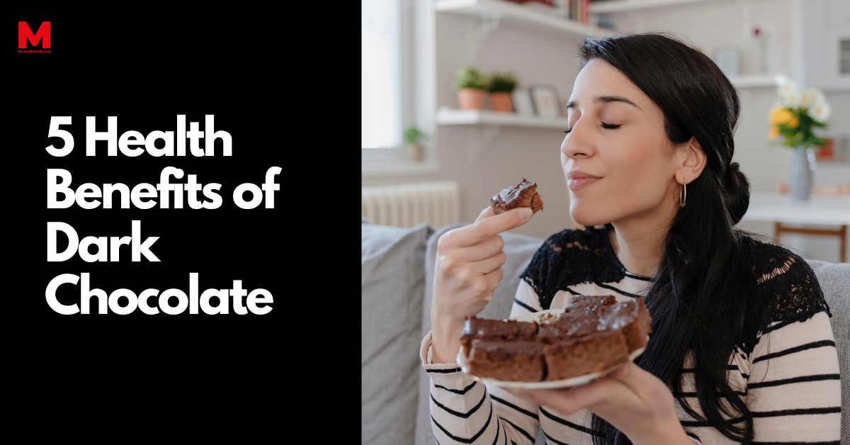 5 health benefits of dark chocolate